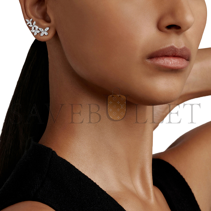 GRAFF CLASSIC BUTTERFLY PETITE DIAMOND EAR CLIMBER RGE1819